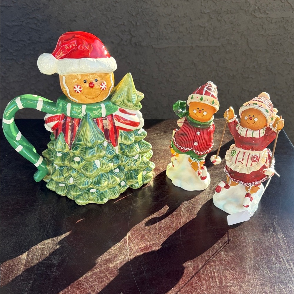 Home Interiors Festive Gingerbread Set